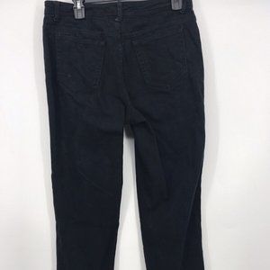 Bill Blass Dark Black Jeans, like new.